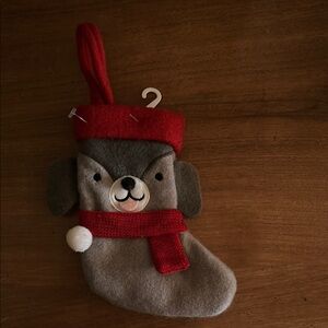 Festive Dog Christmas Stocking